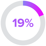 19 percent